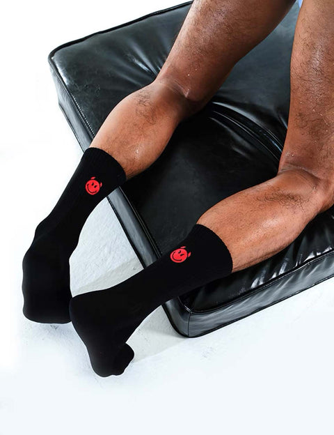 Red Devil Thin Crew Socks