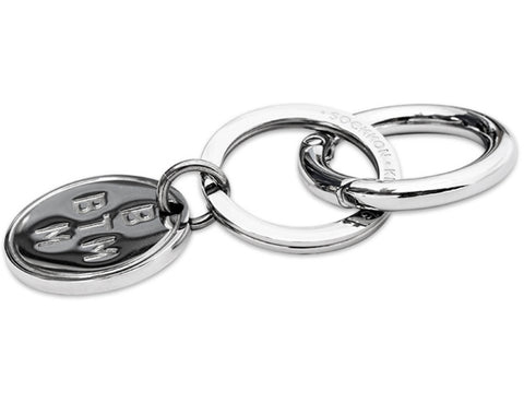 Top or Btm Steel Key Ring