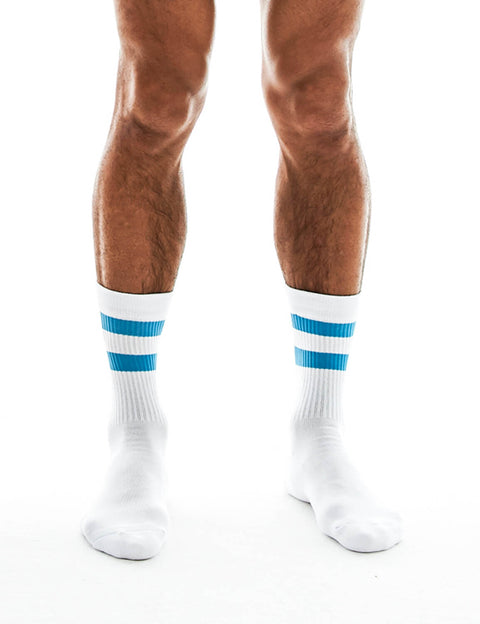 Double Stripe Crew Socks SINGLE-PACK