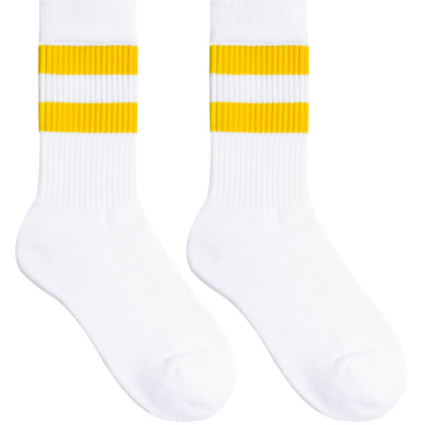 Double Stripe Crew Socks SINGLE-PACK