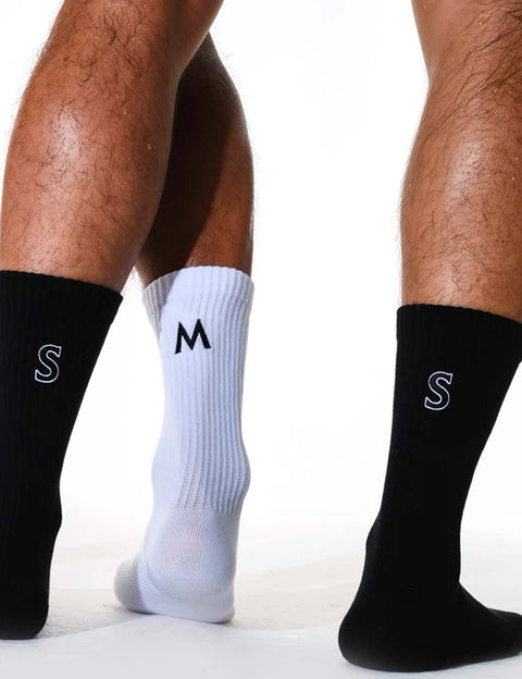 SM Lycra Sport Thin Crew Socks