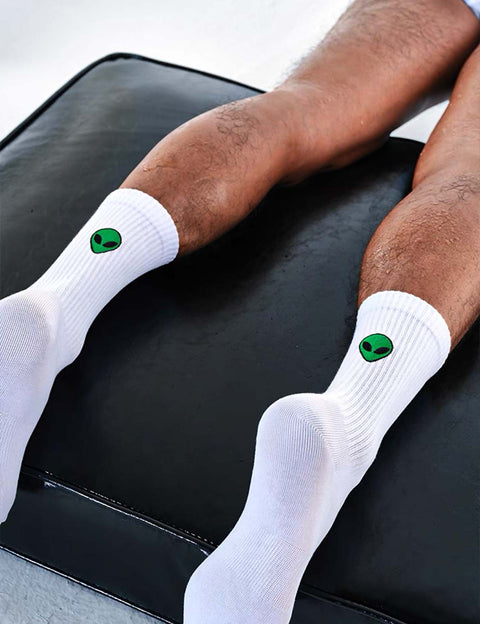 Alien Lycra Thin Crew Socks