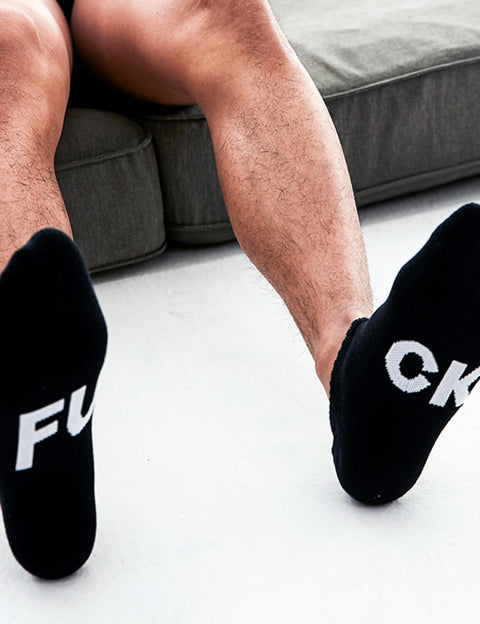 Fu*K No-Show Socks SINGLE-PACK