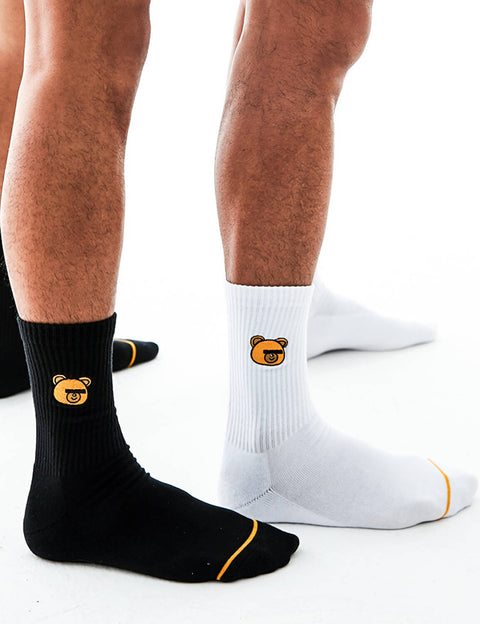 Blindfolded Bear Sport Crew Socks SINGLE-PACK