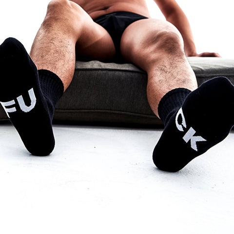 Fu*K Crew Socks SINGLE-PACK