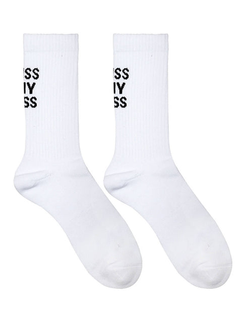 Kiss My Ass Crew Socks SINGLE-PACK