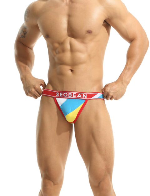 Color Block Thong 10111