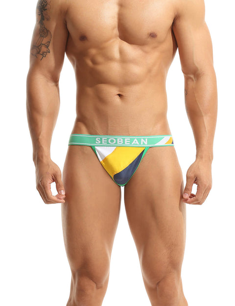 Color Block Thong 10111