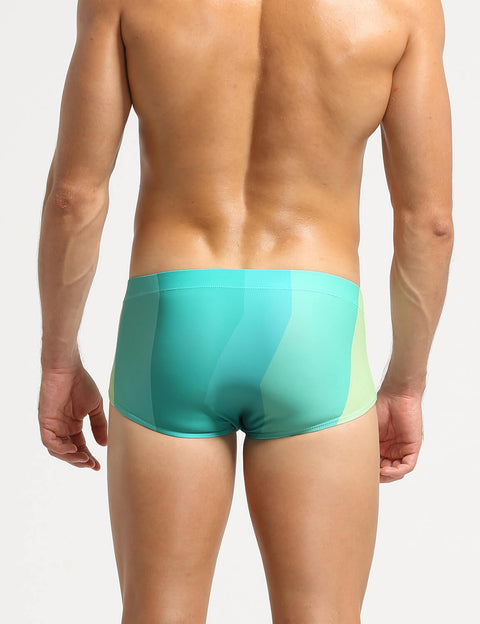 Color Block Boxer Briefs Swim 10801