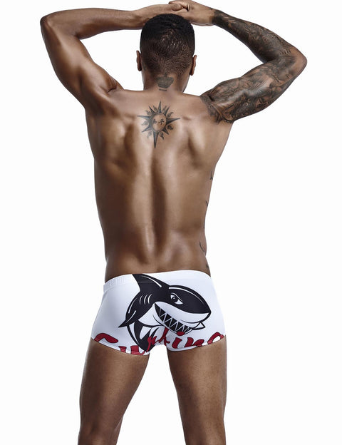 Low Rise Boxer Brief "Shark" Swimwear 90808