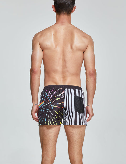 Swim Shorts 241301 with Quick-Dry in Black