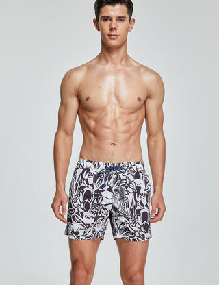 Swim Shorts 231302 with Quick-Dry in Black