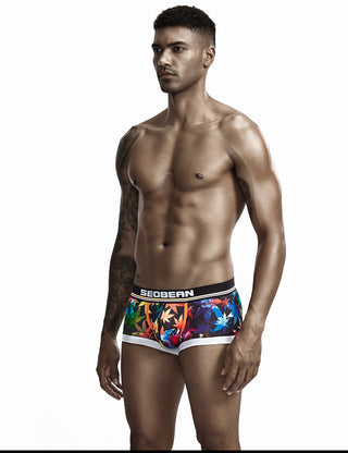 Low Rise Sexy Maple Leaf Boxer Brief 90223