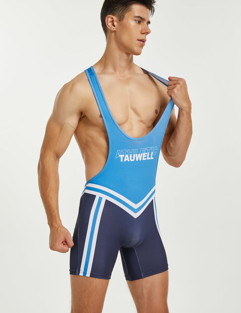 Fitness Wrestling Singlet Bodysuit 9704