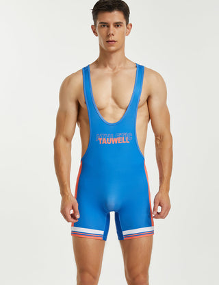 TAUWELL Mens Sexy Solid Fitness Wrestling Leotard Singlet Bodysuit 9710 –  TAUWELL®