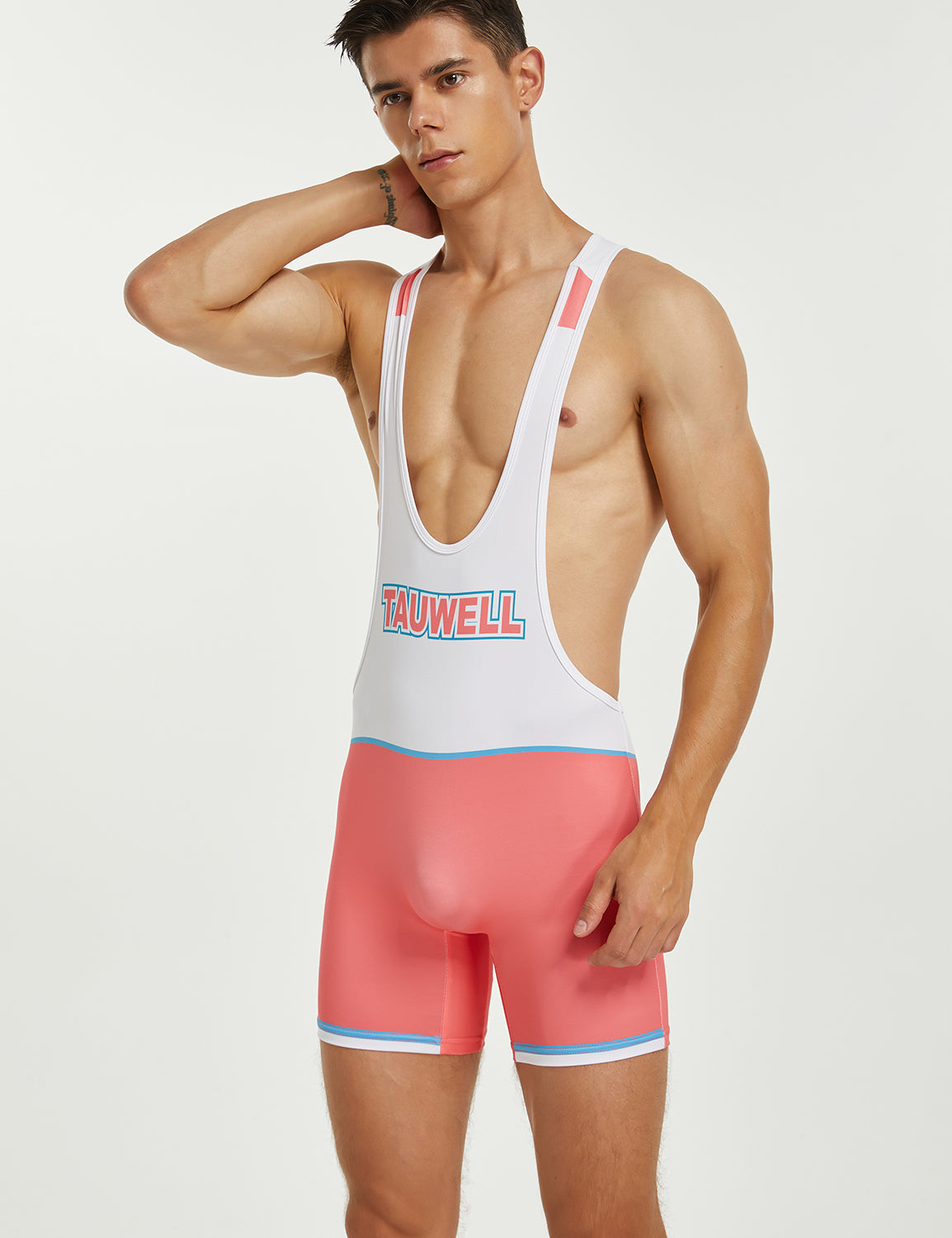 Fitness Wrestling Singlet Bodysuit 9706