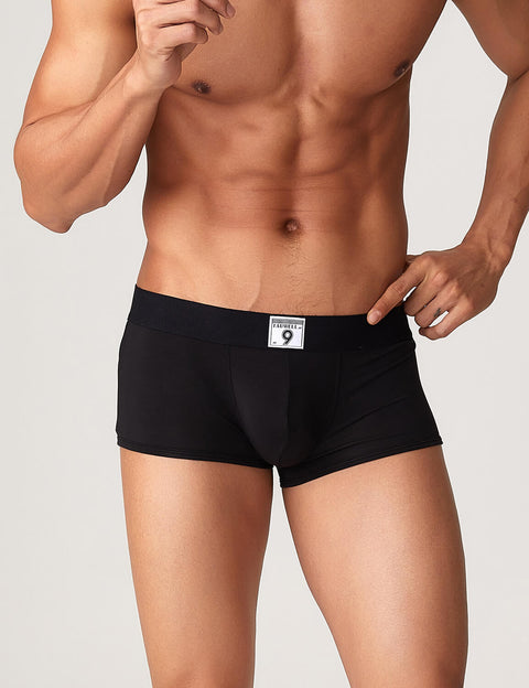 Solid Color Modal Boxer Briefs 22201