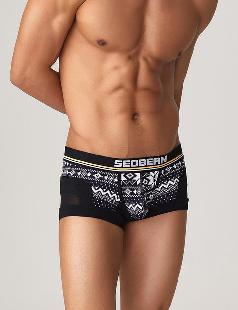 Mesh Stitching Boxer Brief 220206