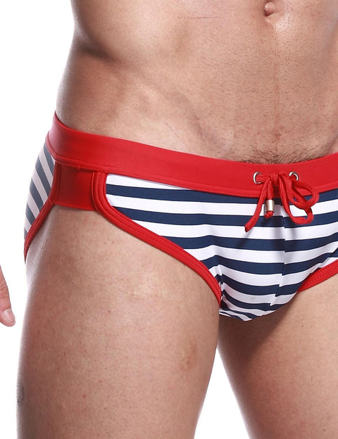 Low Rise Brief Stripe Swimwear 30901