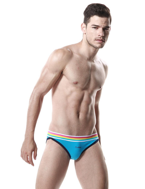 Low Rise Sexy Brief Rainbow 60101