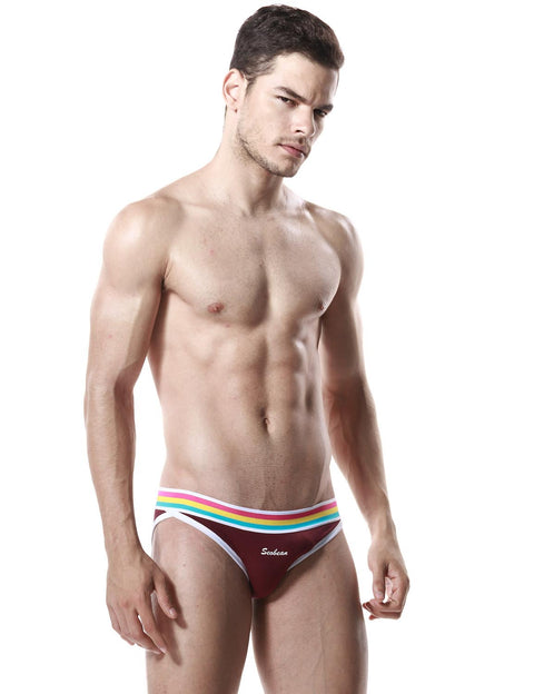 Low Rise Sexy Brief Rainbow 60101