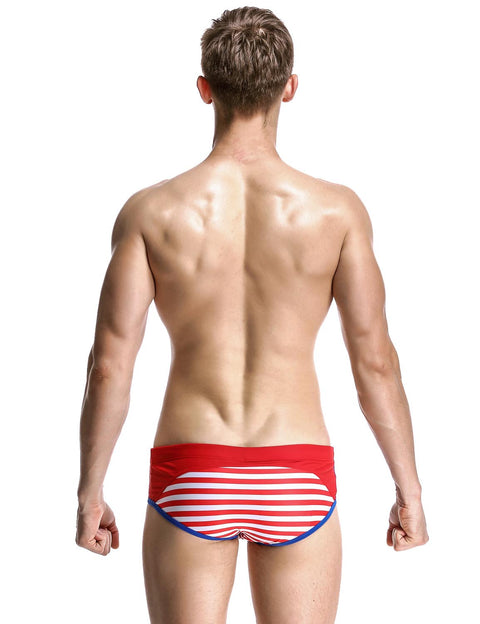 Low Rise Brief Stripe Swimwear 60901