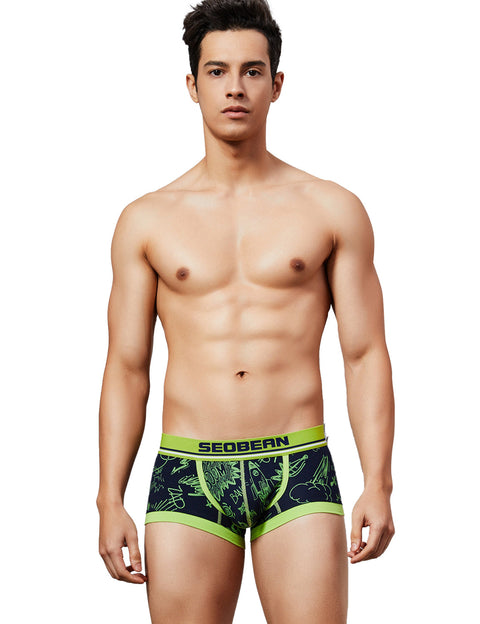 Doodle Pattern Boxer Brief 90228