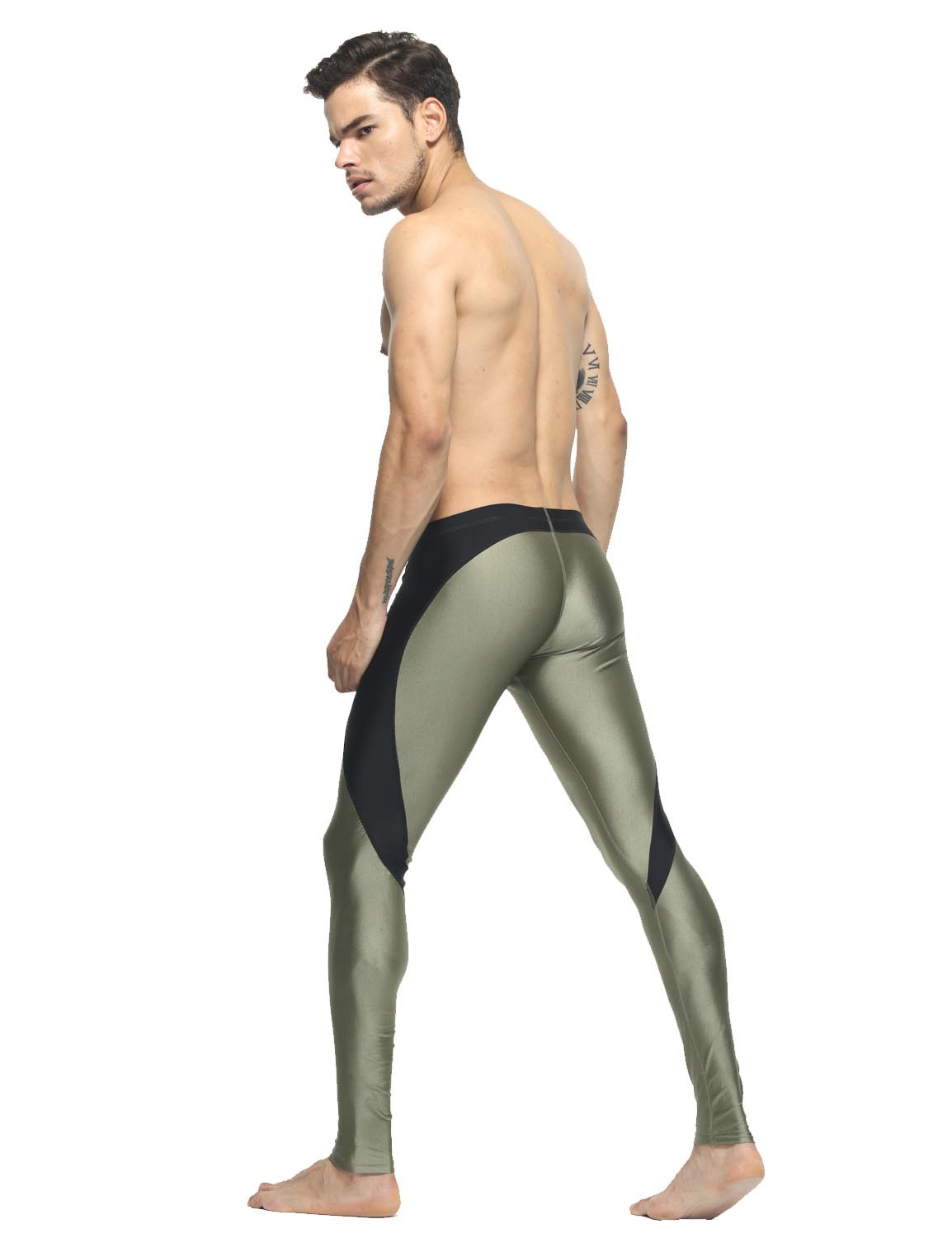 Shiny best sale compression tights