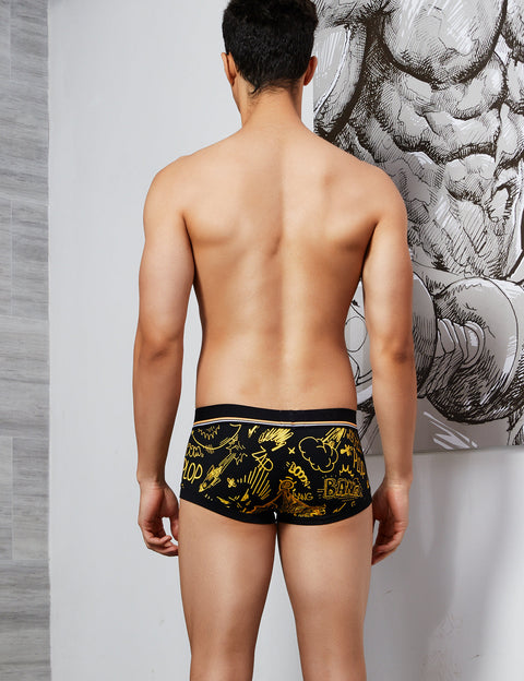 Doodle Pattern Boxer Brief 90228