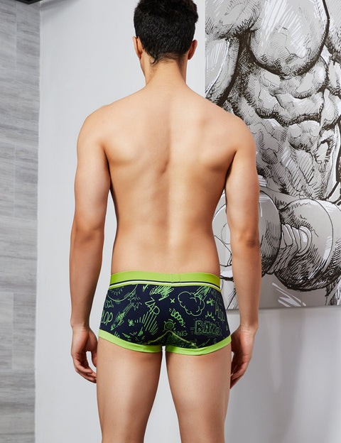 Doodle Pattern Boxer Brief 90228