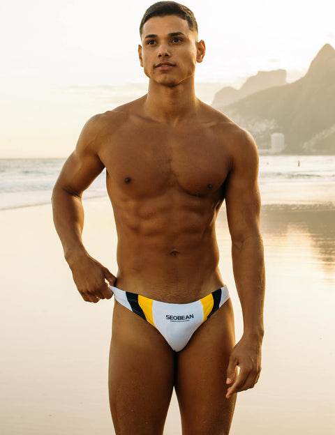 Low Rise Mens Brief bikini Swimwear 50907