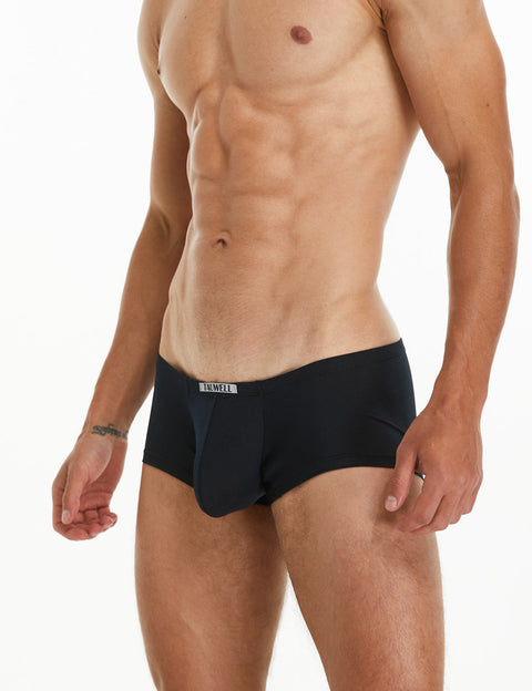 Solid Elastic Boxer Briefs 23201