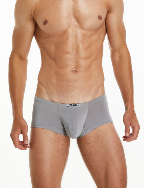 Solid Elastic Boxer Briefs 23201