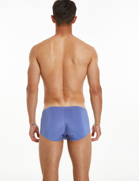 Solid Elastic Boxer Briefs 23201