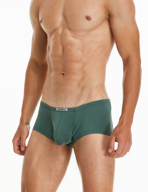 Solid Elastic Boxer Briefs 23201