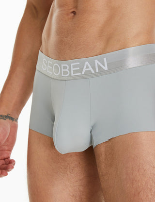 SEOBEAN Mens Sexy Nylon Low Rise Seamless Boxer Brief Underwear 230204 –  TAUWELL®