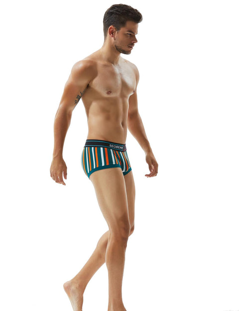 Low Rise Stripe Boxer Brief 80214